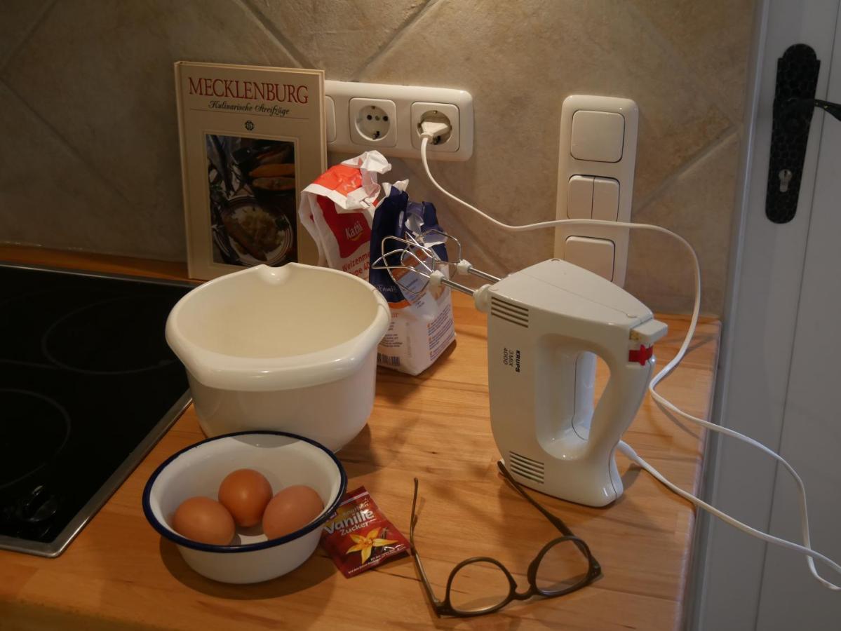 Lindenhof, Wohnung 1, Giebel Vipperow Dış mekan fotoğraf