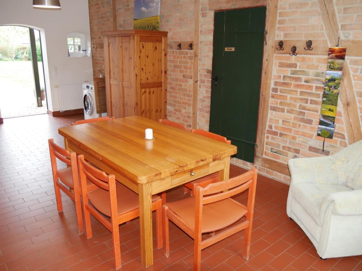 Lindenhof, Wohnung 1, Giebel Vipperow Dış mekan fotoğraf