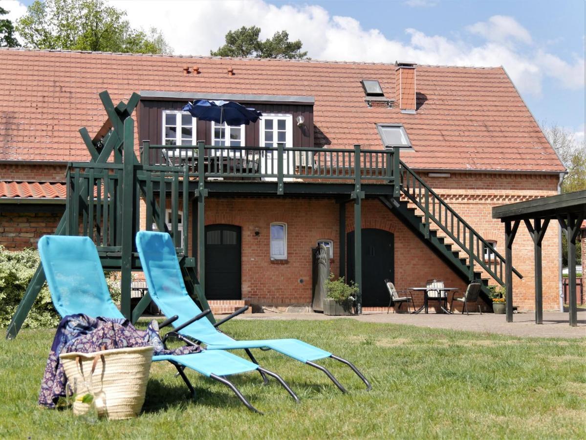 Lindenhof, Wohnung 1, Giebel Vipperow Dış mekan fotoğraf